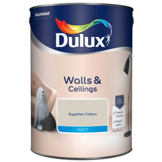 Dulux Matt Paint 5L - Egyptian Cotton