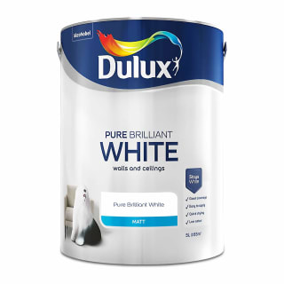 Dulux Pure Brilliant White - Matt Emulsion 5L