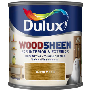 Dulux Woodsheen Stain & Varnish 250ml - Warm Maple