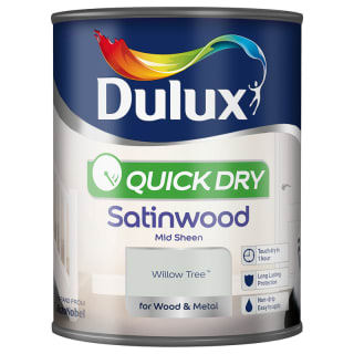 Dulux Quick Dry Satinwood Paint - Willow Tree 750ml