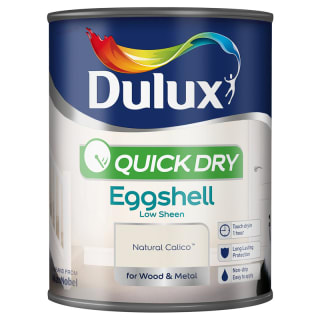 Dulux Quick Dry Eggshell Paint - Natural Calico 750ml
