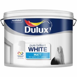 Dulux Pure Brilliant White - Matt Emulsion 10L