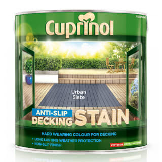 Cuprinol Anti-Slip Decking Stain Urban Slate 2.5L