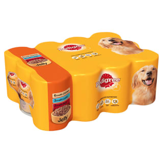 Pedigree Chunks Dog Food in Jelly Meat Selection 12pk