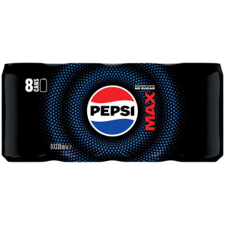 Pepsi Max 8 x 330ml