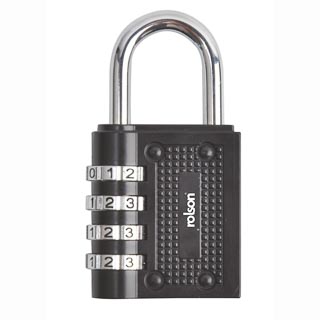 Rolson Resettable Combination Padlock 40mm