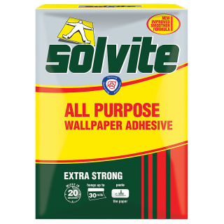 Solvite All Purpose Extra Strong Wallpaper Paste - 30 Roll Box