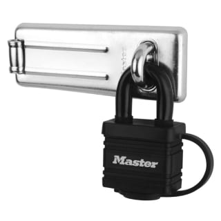 308614---PADLOCKS---HASP--BLACK-PADLOCK--BLACK