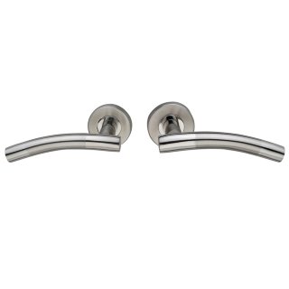 Elder Dual Tone Curved Internal Door Handle