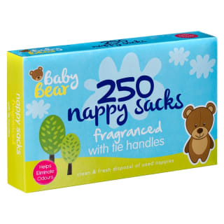 Baby Bear Fragranced Nappy Sacks 250pk