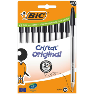 Bic Cristal Original Pens 10pk