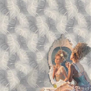 312043-FEATHER-MOTIF-GREY-Wallpaper