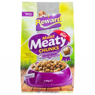 Reward Moist Meaty Chunks - Beef