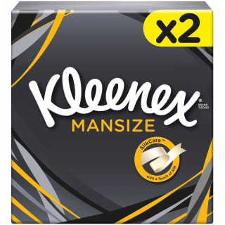 Kleenex Mansize Tissues 2pk