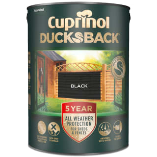 Cuprinol 5 Year Ducksback Black 5L