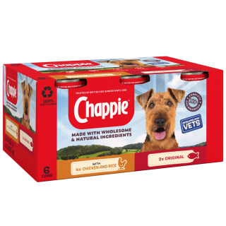 Chappie Dog Food 6 x 412g