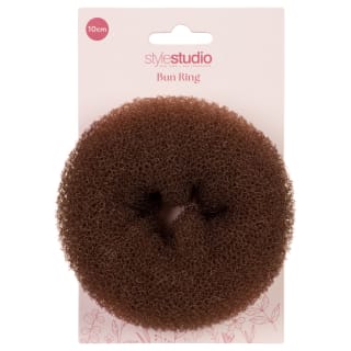 Style Studio Brown Bun Ring - 10cm