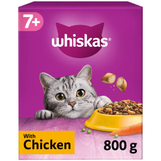 Whiskas 7+ Complete Dry with Chicken 800g