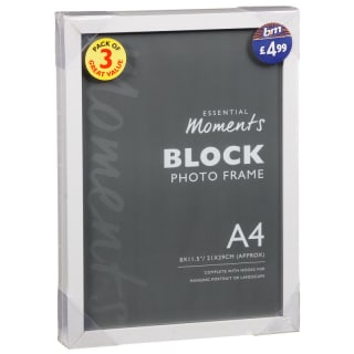 305876-3pk-Block-White-A4-Photo-Frame1