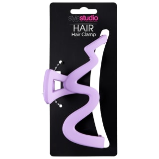 Style Studio Hair Clamp - Purple Wave