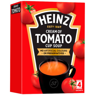 Heinz Cream of Tomato Cup Soup 4pk
