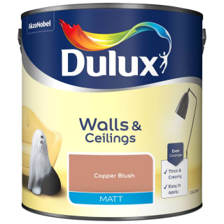 Dulux Walls & Ceilings Matt Paint 2.5L - Copper Blush