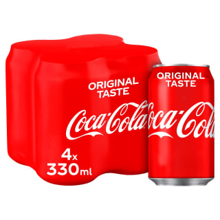 Coca-Cola Original Taste 4 x 330ml