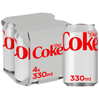 Diet Coke 4 x 330ml