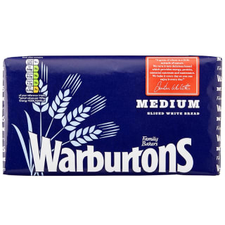 Warburtons Medium White Bread 800g