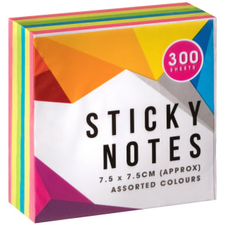 Sticky Notes Block 300pk