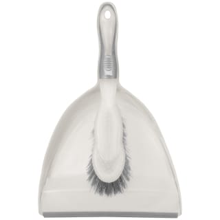Premium Dustpan & Brush - Grey