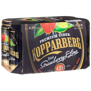 Kopparberg Strawberry & Lime Cider 6 x 330ml