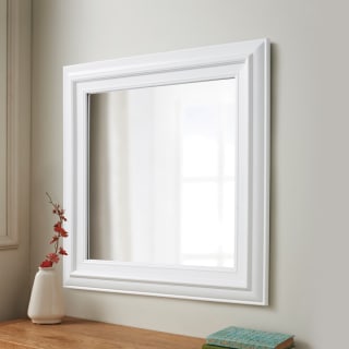 Dorset Square Mirror - White