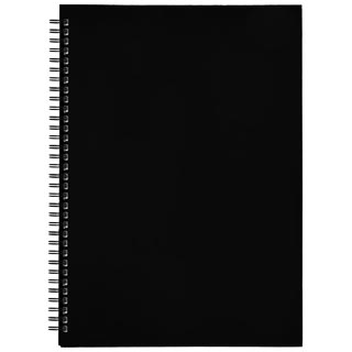 356077-a4-hardback-book-black
