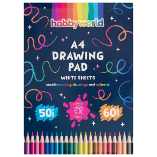 Hobby World A4 Drawing Pad