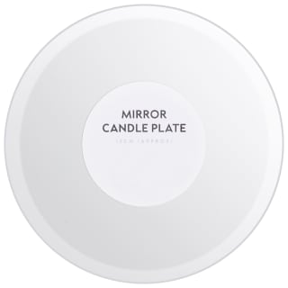 Home Decor Mirror Candle Plate 13cm