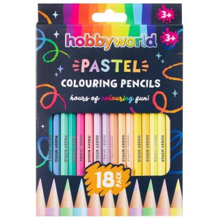 Hobby World Pastel Pencils 18pk