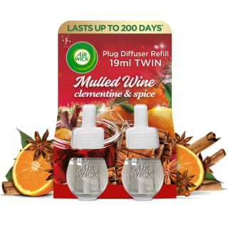 Air Wick Essential Oil Electric Refill 2pk - Mulled Wine