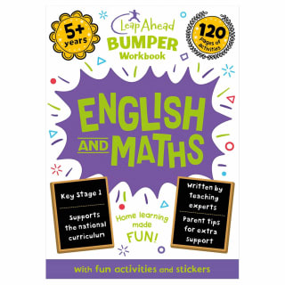 Leap Ahead Workbook English & Maths 5+