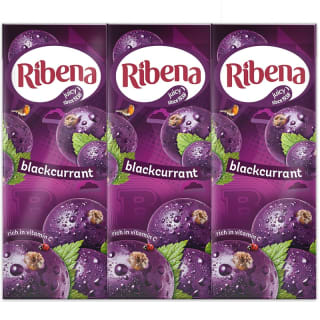 Ribena Cartons 6pk - Blackcurrant