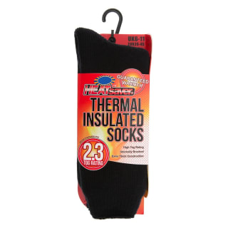Mens Heatsaver Socks - Black