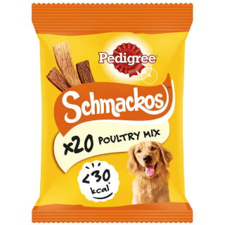 Pedigree Schmackos Poultry Mix 20pk