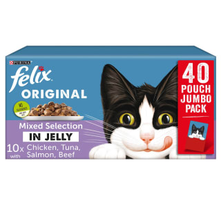 Felix Mixed Selection in Jelly Cat Food 40 x 85g