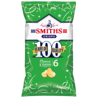 Smith’s Crisps & Savoury Selection - Bacon, Scampi Fries – B&M