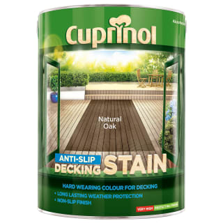 Cuprinol Anti-Slip Decking Stain Natural Oak 5L