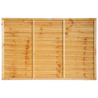 Grange Superior Pressure Treated Lap Panel Golden Brown 6 x 4ft (1.83 x 1.2m)