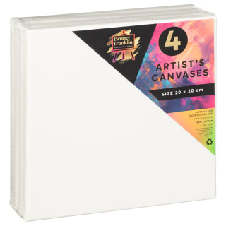 Brunel Franklin Canvas 4pk - 20 x 20cm