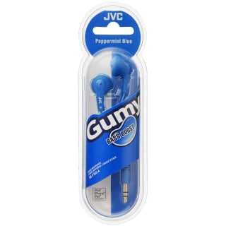 JVC Gumy Bass Boost Earphones - Blue