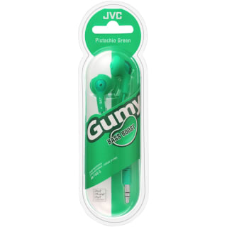 JVC Gumy Bass Boost Earphones - Green