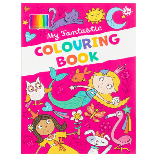 Hobby World My Jumbo Colouring Book - Pink